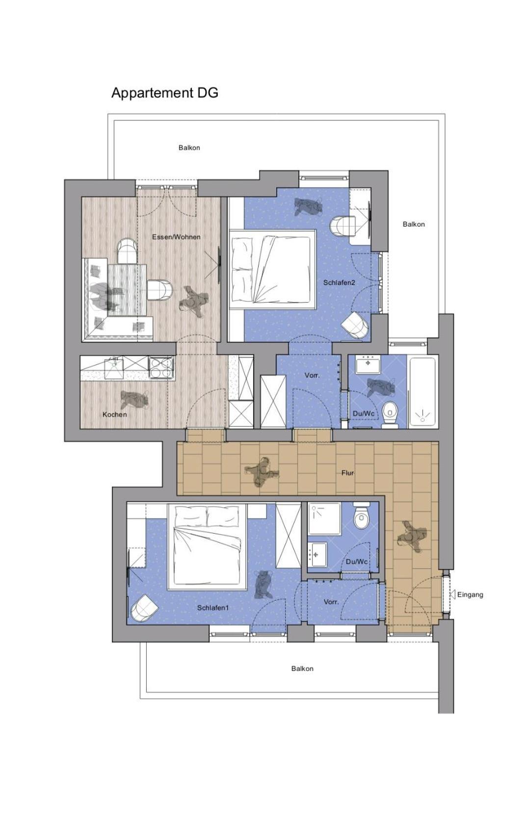 Zeitlos Apartments Герлос Номер фото